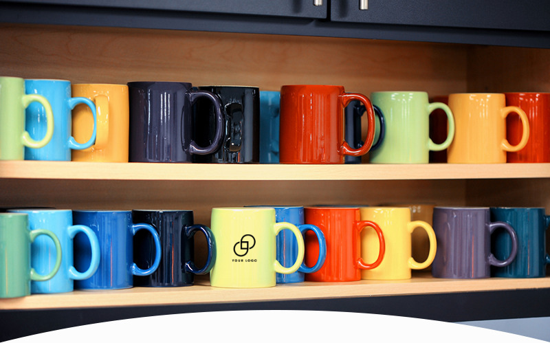 Collection of mugs