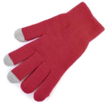 Smart Phone Gloves in Red