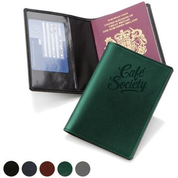 Belluno Leatherette Basic Passport Wallet