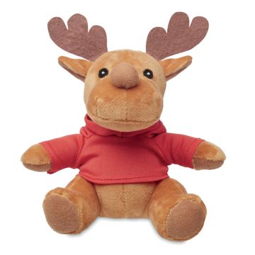 Rudolph Plush Reindeer With Hoodie