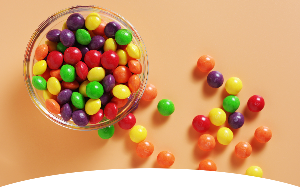 Skittles sweets