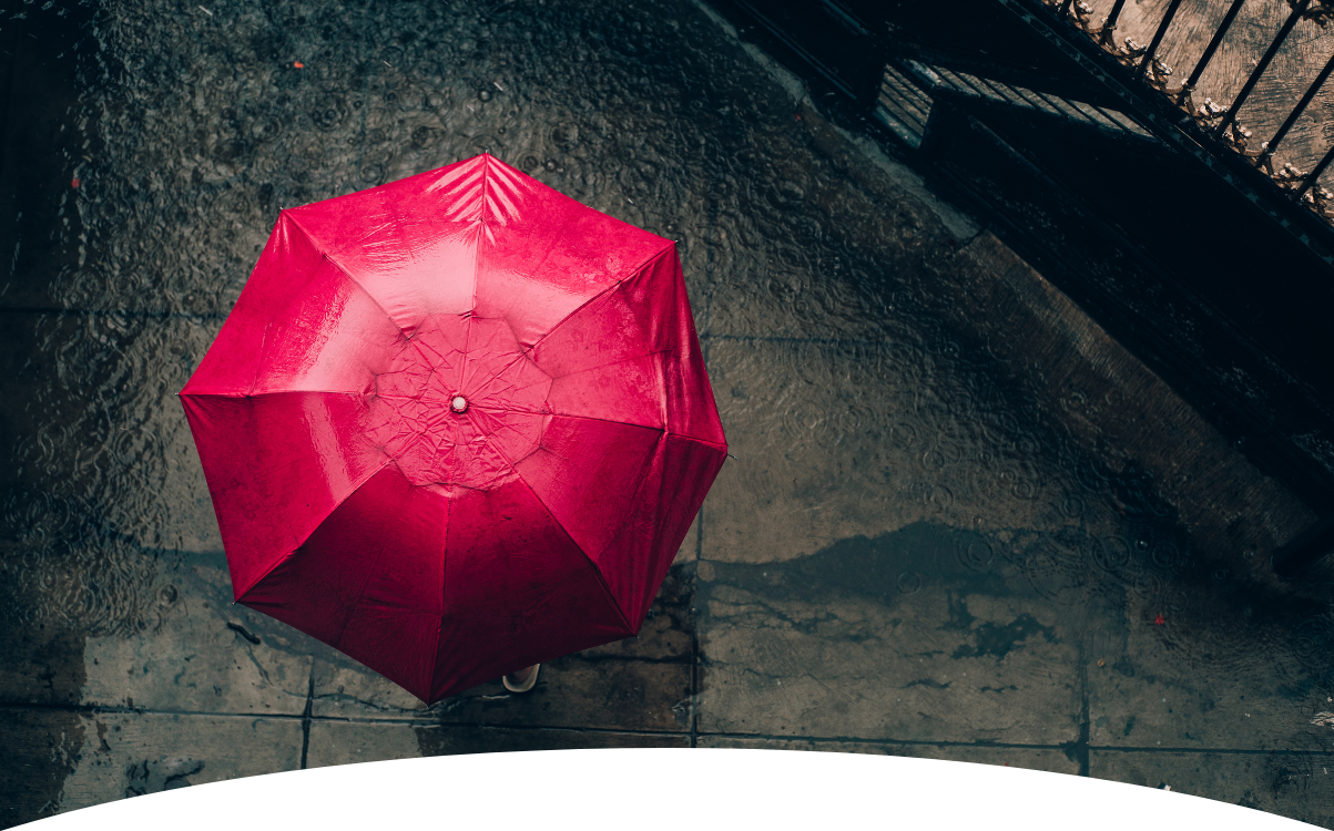 Branded umbrellas